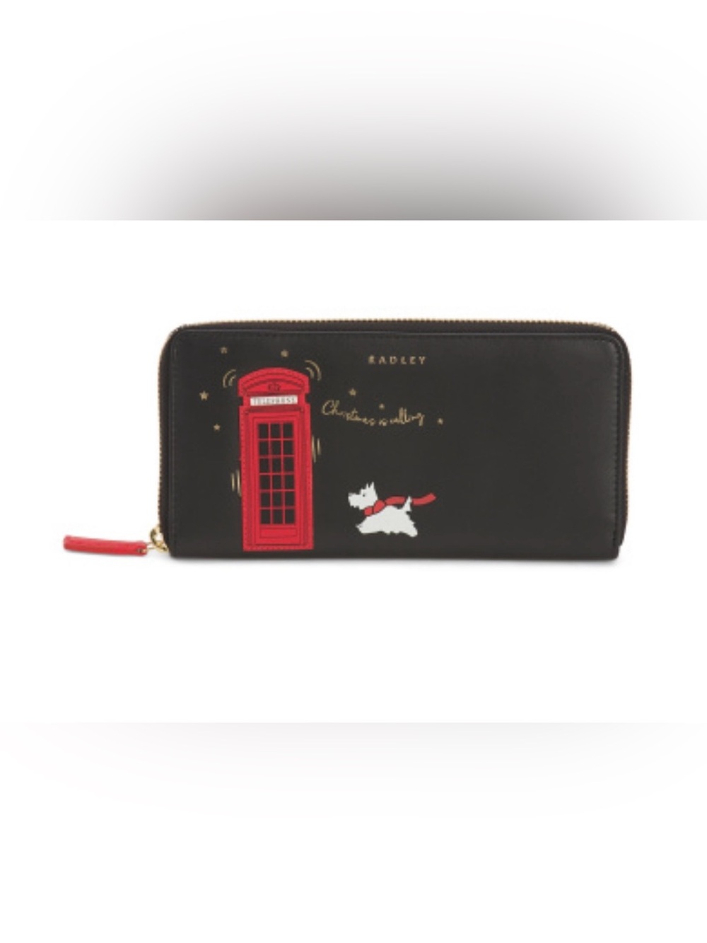 RADLEY LONDON Leather Christmas Is
Calling Large Zip Around Wallet
